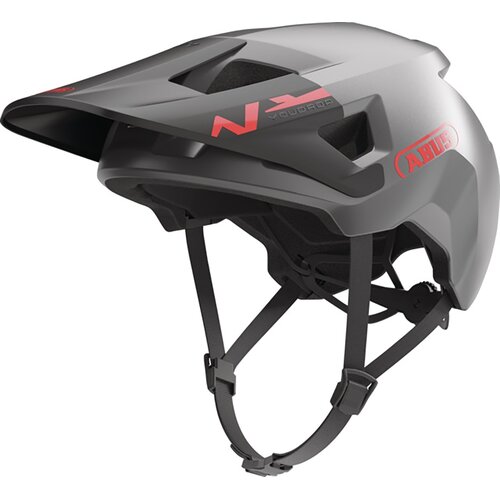 Kask rowerowy ABUS YouDrop Ti Srebrny dla Dzieci (rozmiar S)