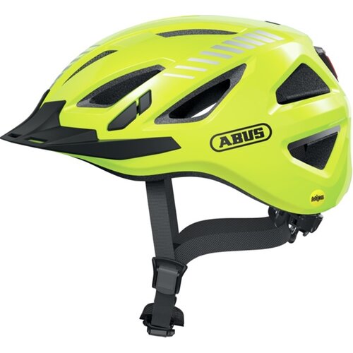 Kask rowerowy ABUS Urban-I 3.0 Signal Żółty Miejski (rozmiar L) MIPS