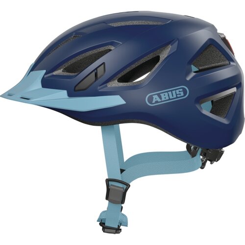 Kask rowerowy ABUS Urban-I 3.0 Core Ciemnoniebieski Miejski z lampką (rozmiar XL)