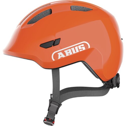 Kask rowerowy ABUS Smiley 3.0 Shiny Pomarańczowy dla Dzieci (rozmiar M)