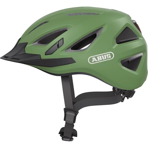 Kask rowerowy ABUS Urban-I 3.0 Jade Zielony mat Miejski z lampką (rozmiar S)