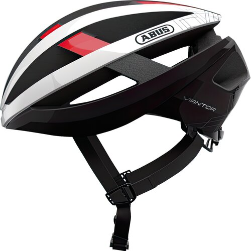 Kask rowerowy ABUS Viantor Blaze Czarno-biały Szosowy (rozmiar S)