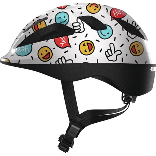 Kask rowerowy ABUS Smooty 2.0 Biały dla Dzieci (rozmiar M)