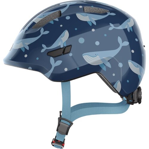 Kask rowerowy ABUS Smiley 3.0 Whale Niebieski dla Dzieci (rozmiar S)