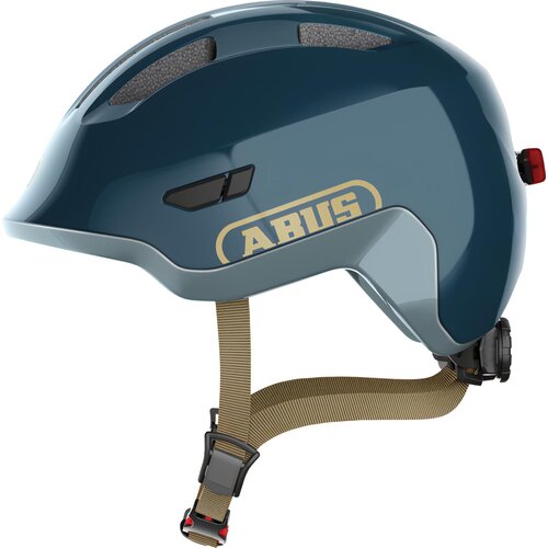 Kask rowerowy ABUS Smiley 3.0 Ace LED Royal Granatowy dla Dzieci (rozmiar M)