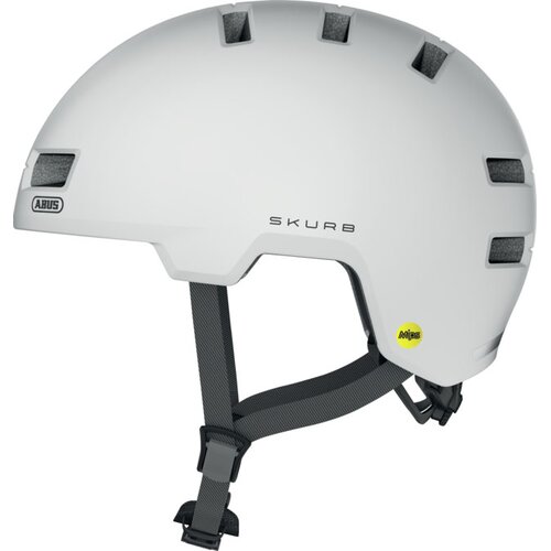 Kask ABUS Skurb Polar Biały (rozmiar M) MIPS