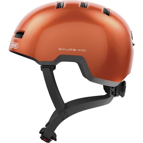 Kask ABUS Skurb Kid Goldfish Pomarańczowy dla Dzieci (rozmiar M)