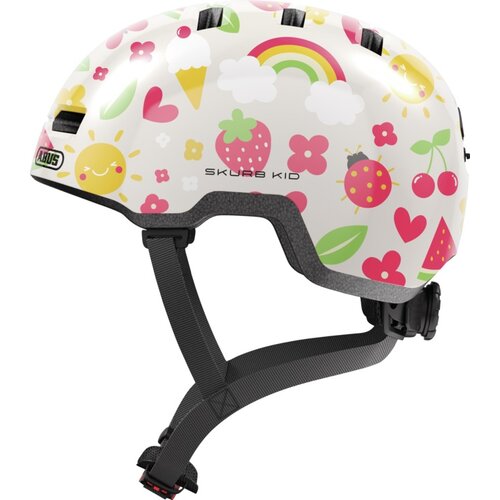 Kask ABUS Skurb Kid Summer Kremowy dla Dzieci (rozmiar M)