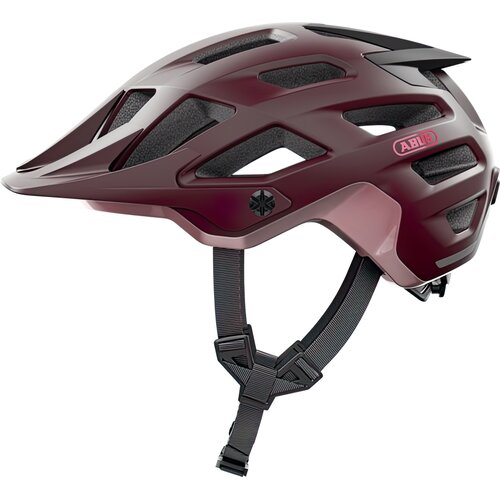 Kask rowerowy ABUS Moventor 2.0 Wildberry Czerwony MTB (rozmiar L)