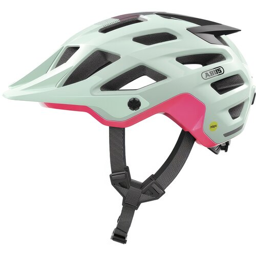 Kask rowerowy ABUS Moventor 2.0 Iced Miętowy MTB (rozmiar L) MIPS