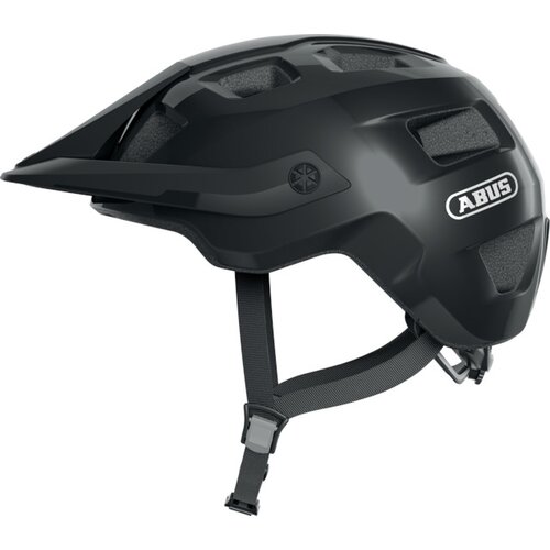 Kask rowerowy ABUS Motrip Shiny Czarny MTB (rozmiar M)