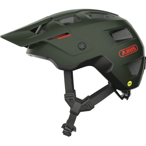 Kask rowerowy ABUS Modrop Pine Zielony (rozmiar M) MIPS