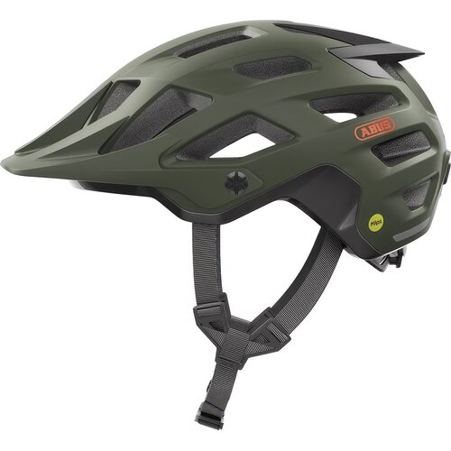 Kask rowerowy ABUS Moventor 2.0 Pine Ciemnozielony MTB (rozmiar L) MIPS