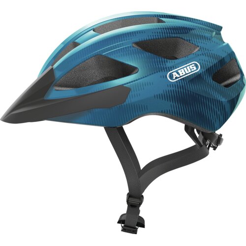 Kask rowerowy ABUS Macator Steel Niebieski MTB (rozmiar M)