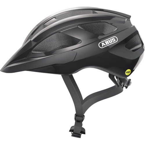 Kask rowerowy ABUS Macator Shiny Czarny Szosowy (rozmiar M) MIPS