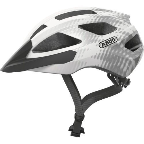 Kask rowerowy ABUS Macator Biało-szary MTB (rozmiar S)