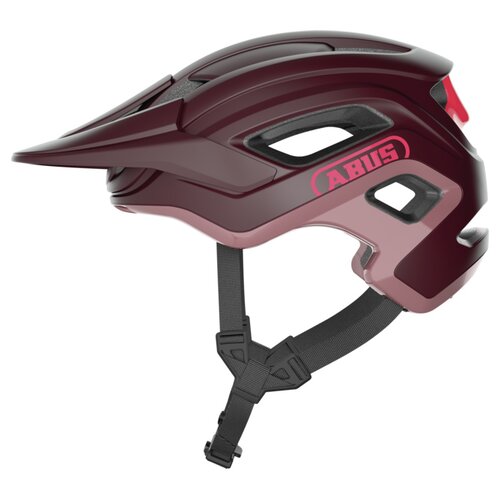 Kask rowerowy ABUS CliffHanger Wildberry Czerwony MTB (rozmiar L)