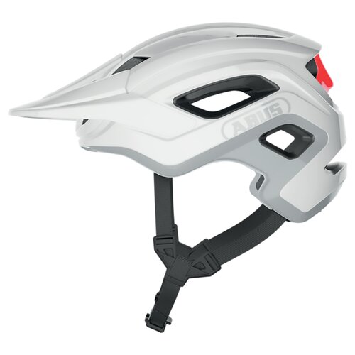 Kask rowerowy ABUS CliffHanger Shiny Biały MTB (rozmiar M)