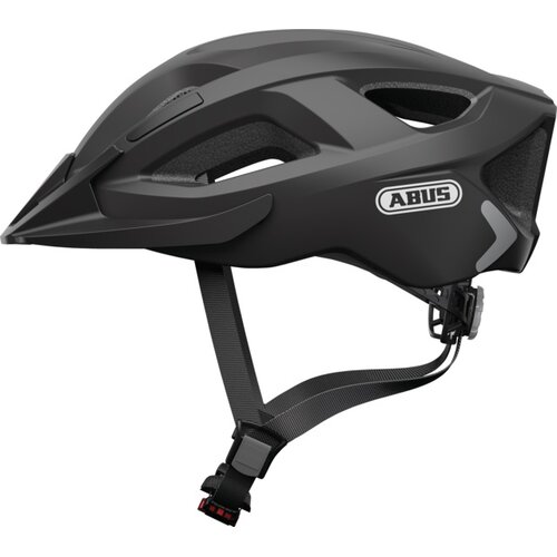 Kask rowerowy ABUS Aduro 2.0 Velvet Czarny mat Szosowy z lampką (rozmiar L)