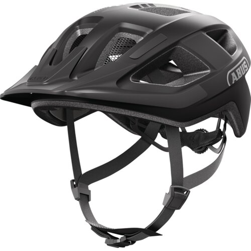 Kask rowerowy ABUS Aduro 3.0 LED Race Czarny Miejski (rozmiar L)