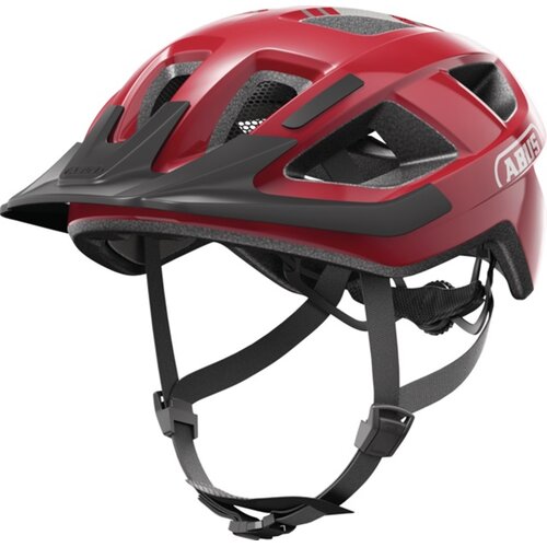 Kask rowerowy ABUS Aduro 3.0 Blaze Czerwony Miejski (rozmiar L)