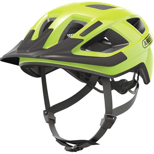 Kask rowerowy ABUS Aduro 3.0 Signal Żółty Miejski (rozmiar S)