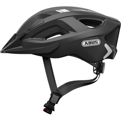 Kask rowerowy ABUS Aduro 2.0 Race Czarny Szosowy z lampką (rozmiar L)