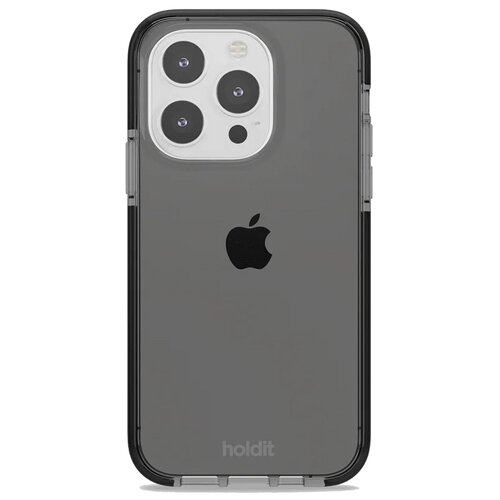 Etui HOLDIT Seethru Case do Apple iPhone 15 Pro Przezroczysto-czarny