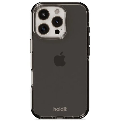Etui HOLDIT Seethru Case do Apple iPhone 16 Pro Max Przezroczysto-czarny