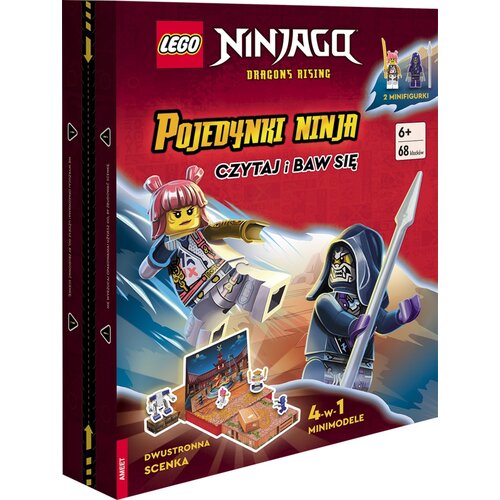 Książka LEGO Ninjago Pojedynki Ninja RRR-6701 (okładka twarda)