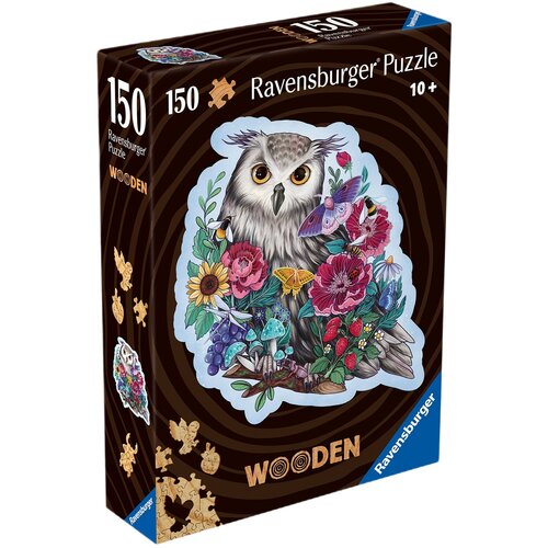 Puzzle RAVENSBURGER Wooden Sowa 17511 (150 elementów)