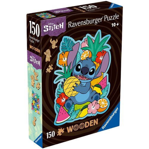Puzzle RAVENSBURGER Wooden Disney Stitch 12000758 (150 elementów)