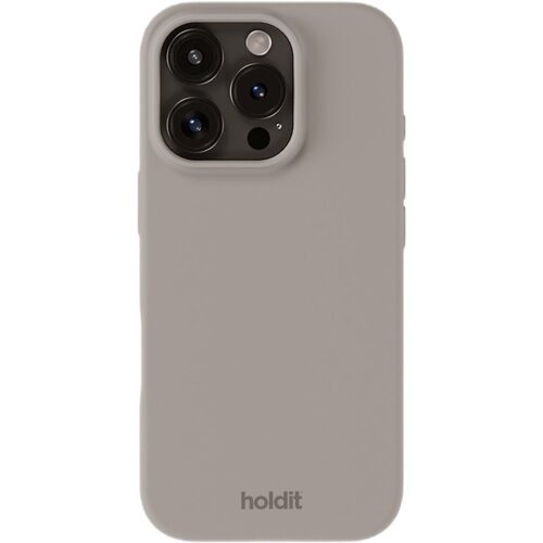 Etui HOLDIT Silicone Case do Apple iPhone 16 Pro Beżowy