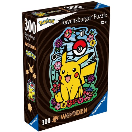 Puzzle RAVENSBURGER Wooden Pokemon 12000761 (300 elementów)