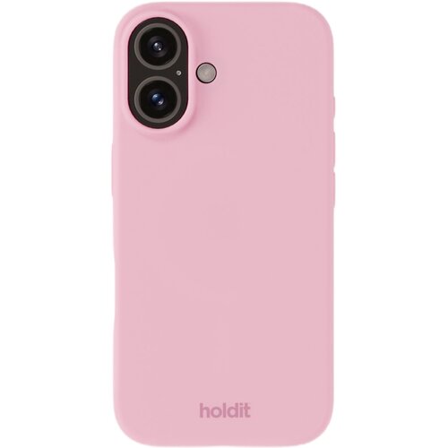 Etui HOLDIT Silicone Case do Apple iPhone 16 Różowy