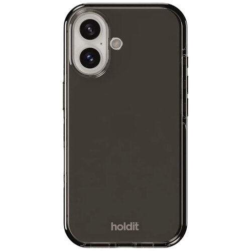Etui HOLDIT Seethru Case do Apple iPhone 16 Przezroczysto-czarny
