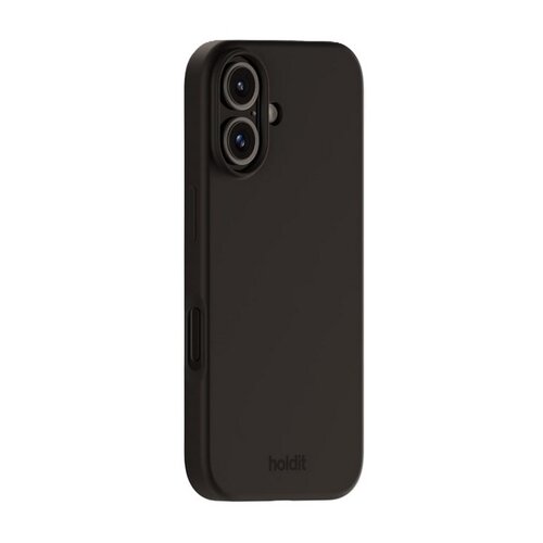 Etui HOLDIT Silicone do Apple iPhone 16 Plus Czarny