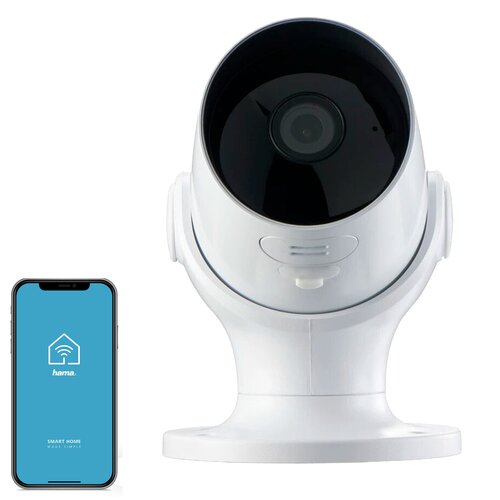Kamera HAMA 176645 Zewnętrzna / Wewnętrzna, Wi-Fi Biały