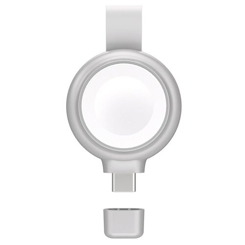 Ładowarka indukcyjna 4SMARTS MFI Fast Charger do Apple Watch Srebrny