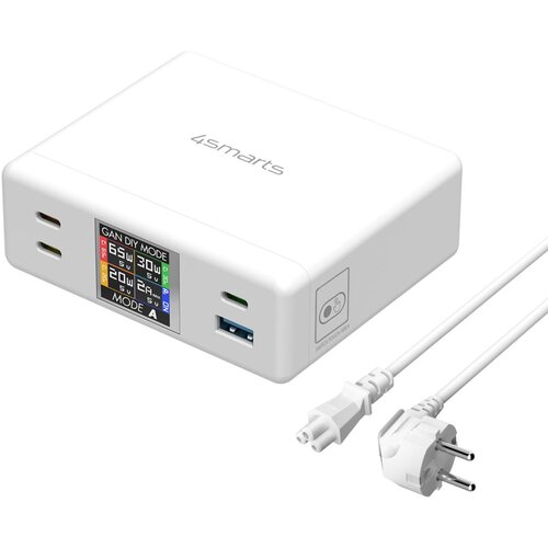 Stacja ładująca 4SMARTS DIY Mode GaN 130W Biały