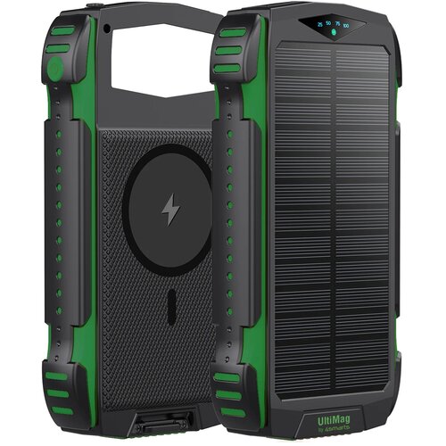 Powerbank 4SMARTS TitanPack Rugged UltiMag 20000mAh 20W Zielony