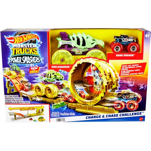 Tor Hot Wheels Monster Trucks Power Smashers Ultrawyścig HXT05