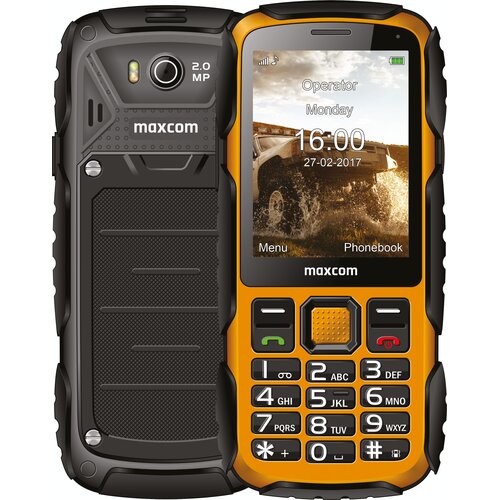 Telefon MAXCOM MM920L Żółty