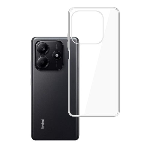Etui 3MK Clear Case do Redmi Note 14 5G Przezroczysty