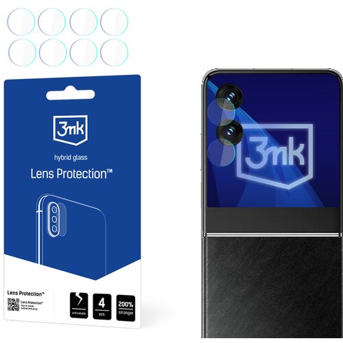 Szkło hybrydowe na obiektyw 3MK Lens Protection do Infinix Zero Flip (front)