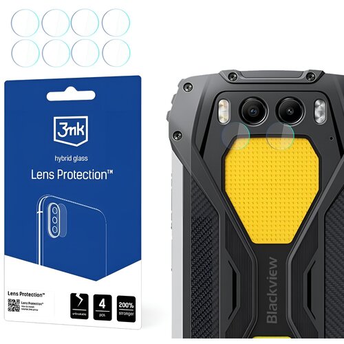 Szkło hybrydowe na obiektyw 3MK Lens Protection do Blackview BV7300