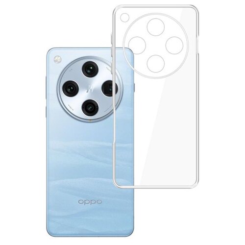 Etui 3MK Clear Case do Oppo Find X8 Pro Przezroczysty