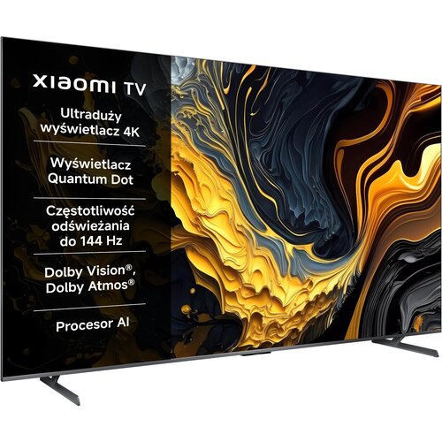 Telewizor XIAOMI Max 2025 100" QLED 4K 144Hz Google TV Dolby Atmos Dolby Vision HDMI 2.1