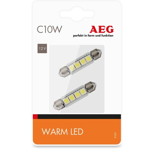 Żarówka samochodowa AEG C10W 97292 (2 szt.)