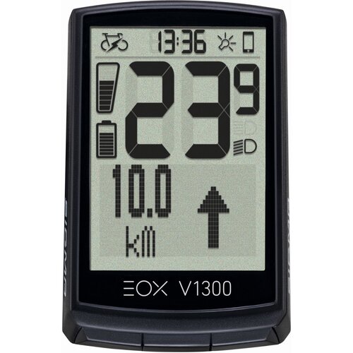 Licznik rowerowy SIGMA Eox View 1300 Standard Czarny Podświetlany